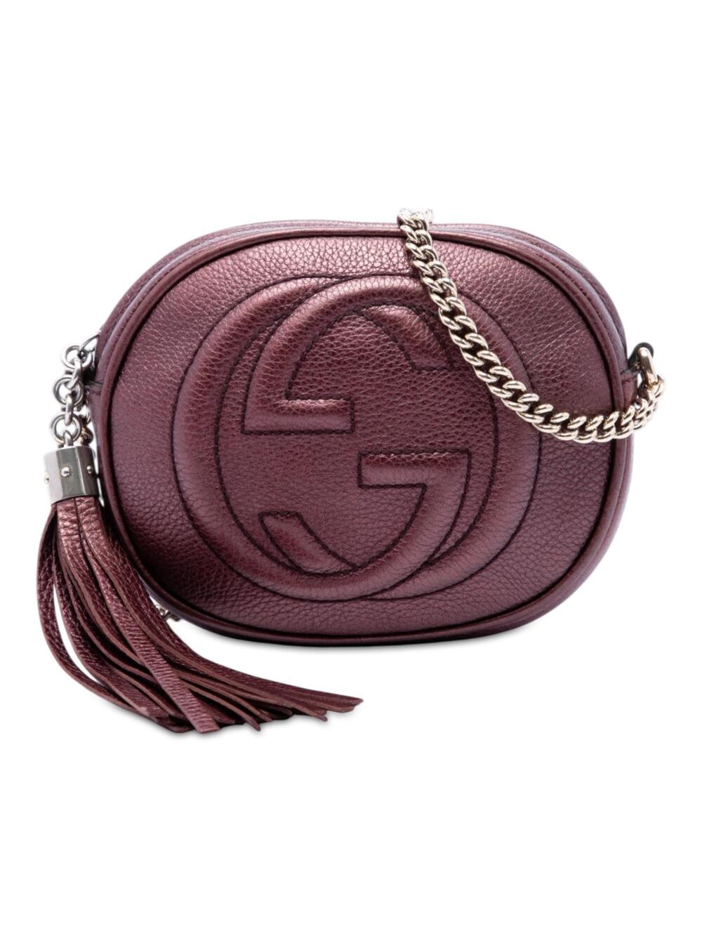 Gucci Mini Metallic Pebbled Calfskin #359910G72B